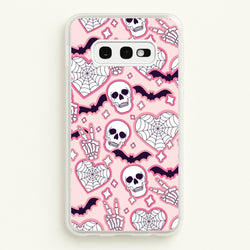 Cute Halloween Stickers Pattern Galaxy S10e Case
