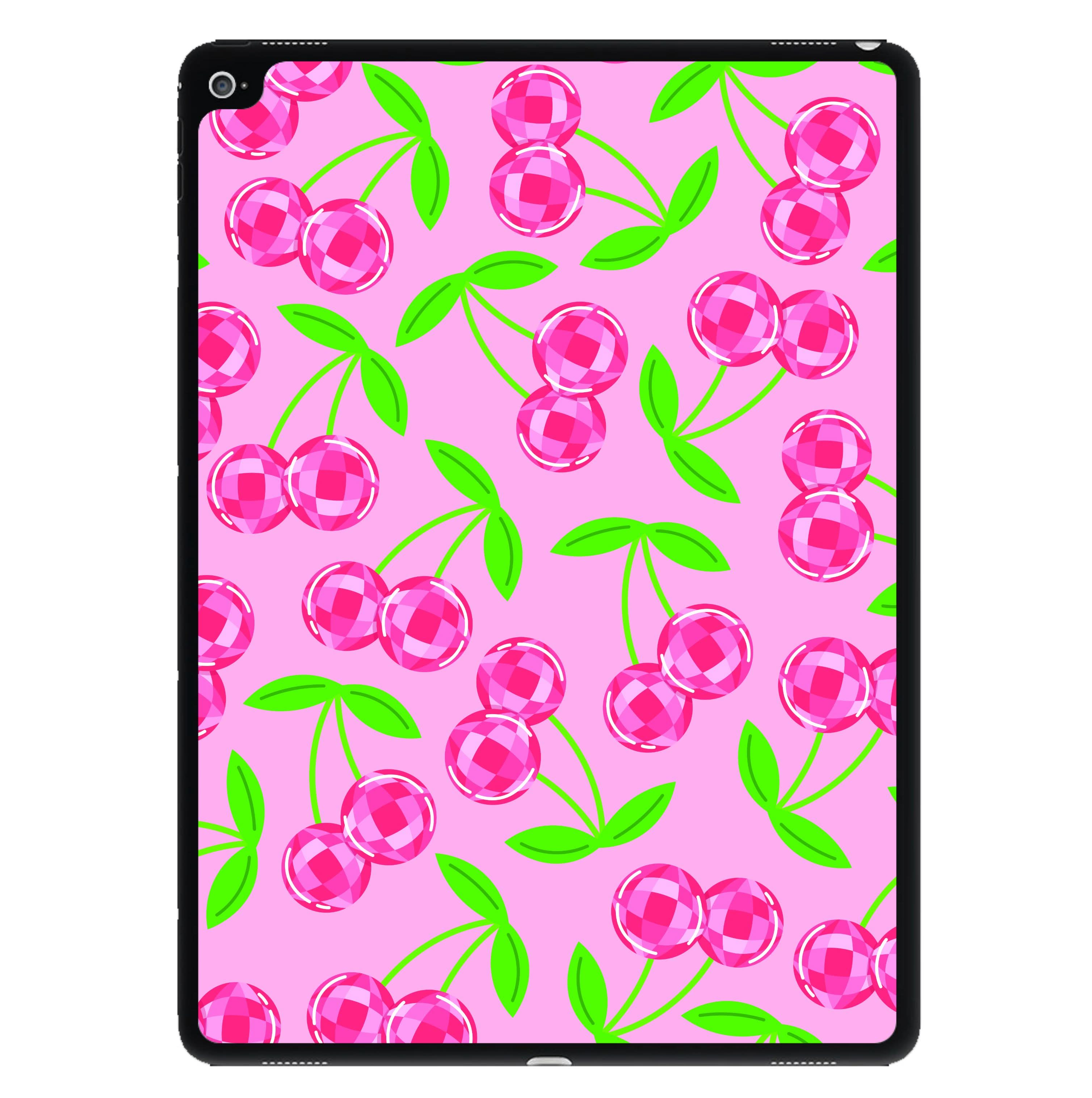 Disco Cherries Pattern iPad Case