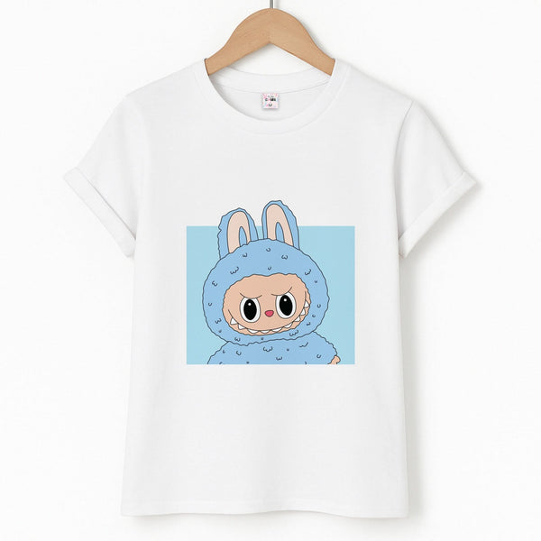 Cute Blue Notebook Monster Unisex T-Shirt