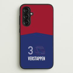 Verstappen Helmet 2026 Galaxy A16 Case