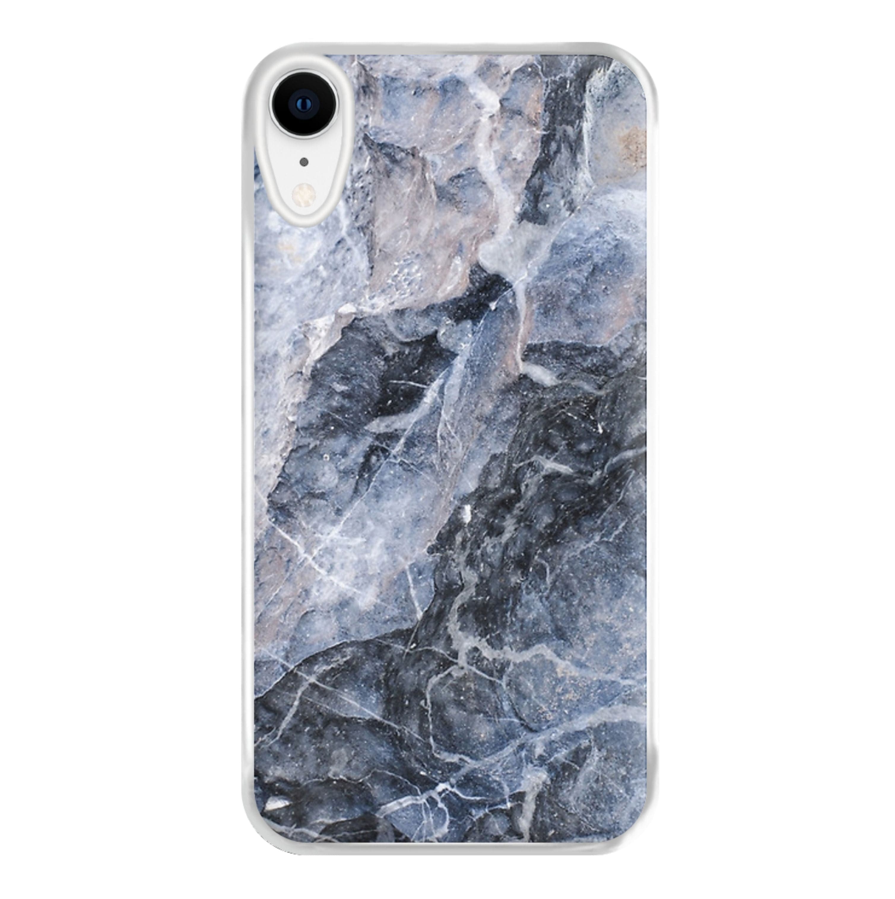 Grey and White Marble Phone Case