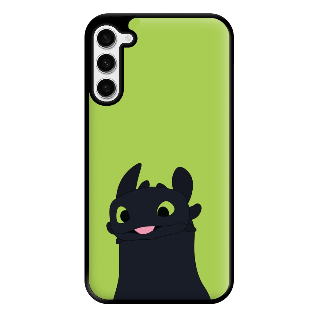 Black Fury Dragon Galaxy S23 Plus Case