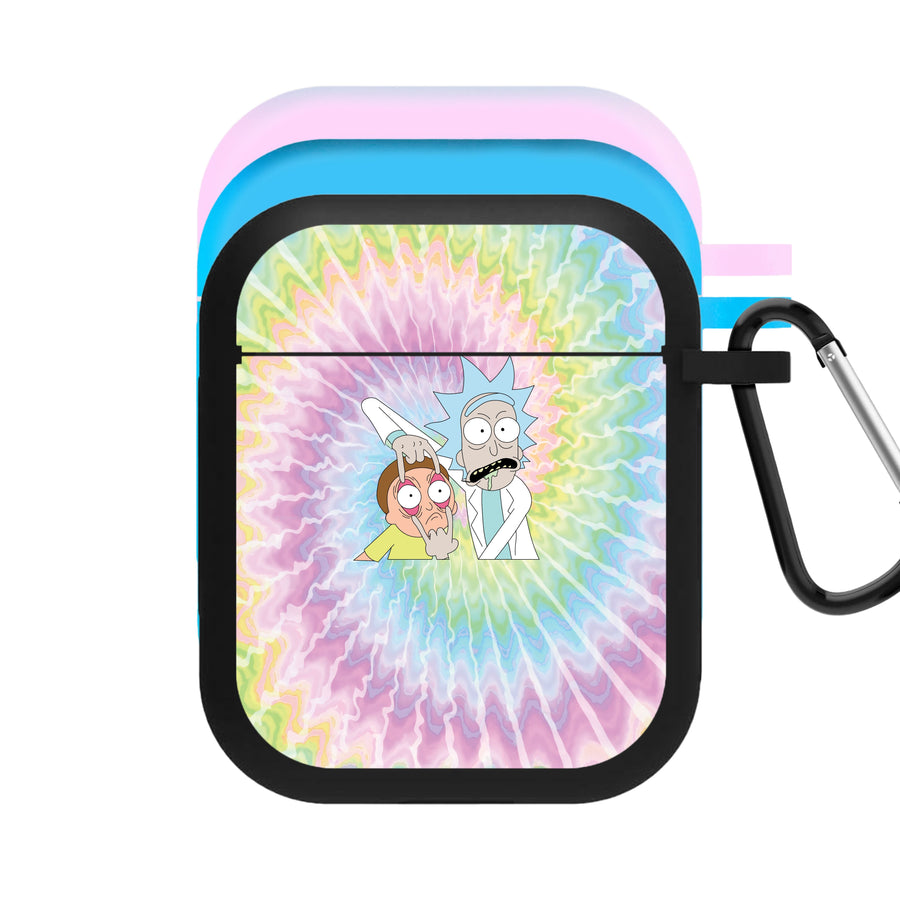 Psychedelic - Rick And Morty AirPods Case