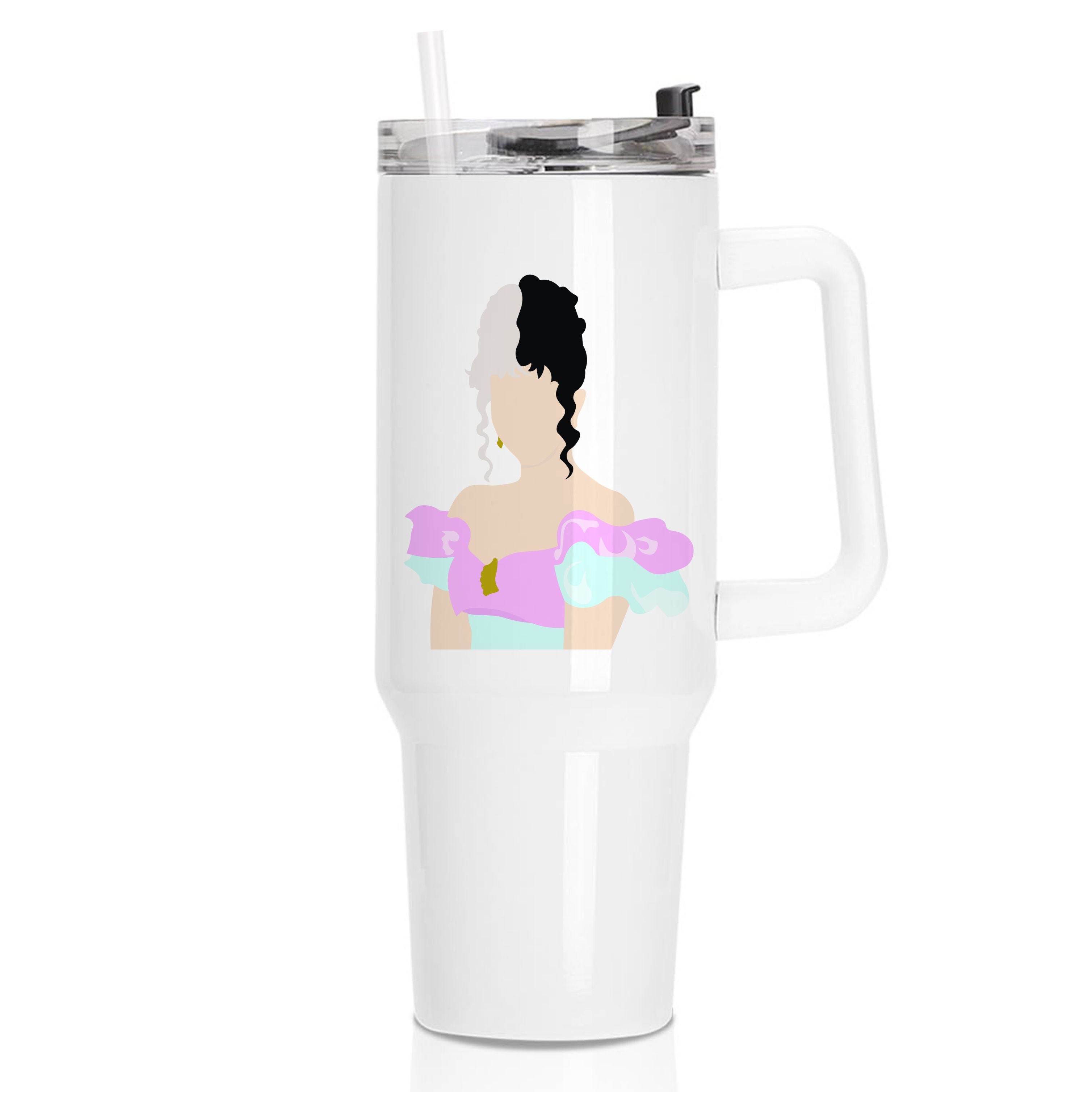 Blue And Pink Dress Tumbler