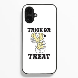 Trick Or Treat Cartoon Beagle iPhone 16 Plus Case