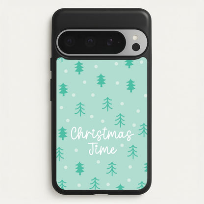 Cute Xmas Trees Pattern Google Pixel 9 Pro XL Case