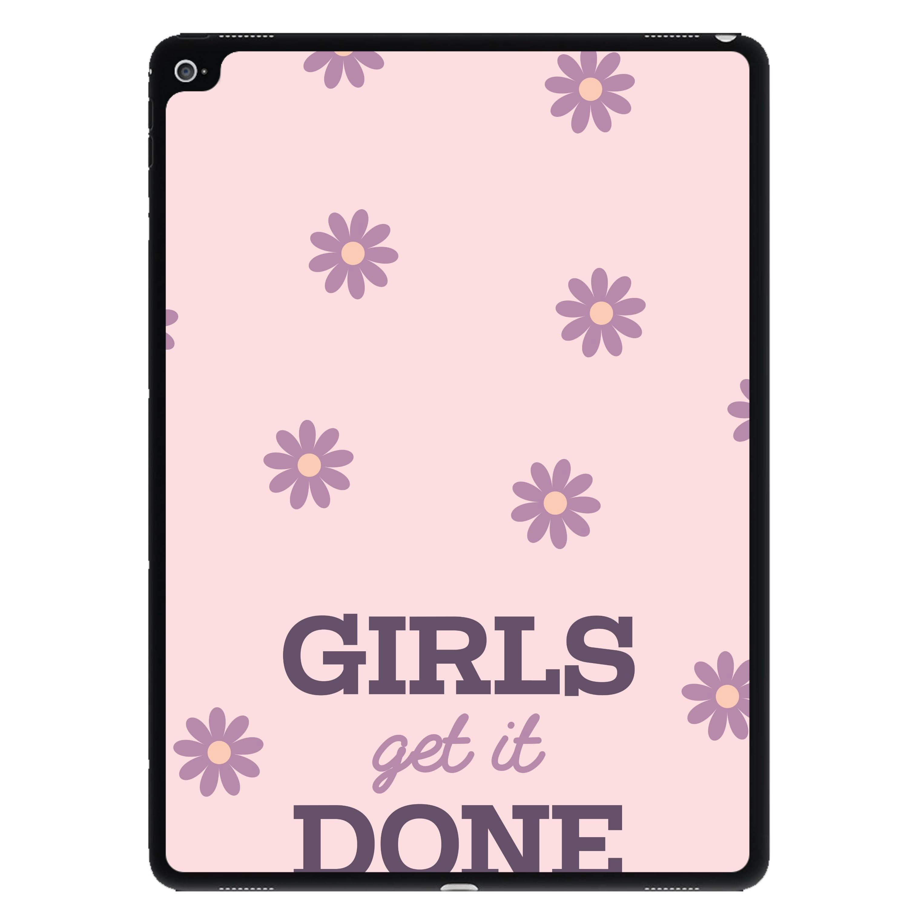 Girls Get It Done  iPad Case