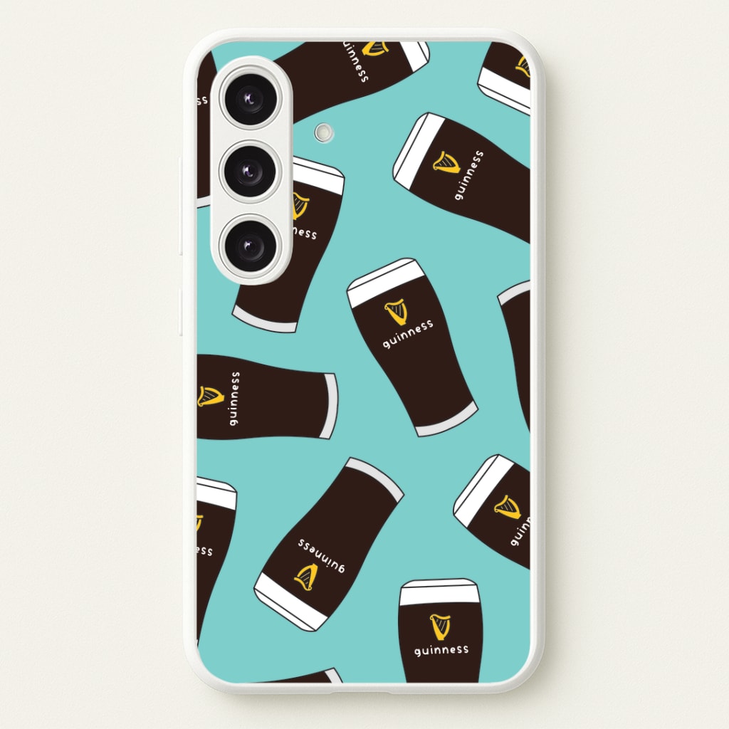 Stout Pint Pattern Galaxy S25 Case