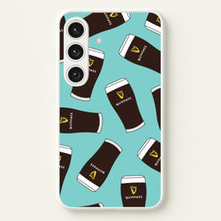 Stout Pint Pattern Galaxy S25 Case