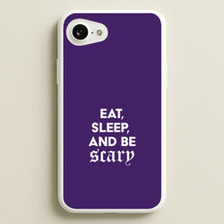 Eat, Sleep And Be Scary iPhone 16e Case