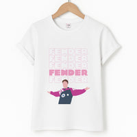 Fender Pink Sports Jersey T-Shirt