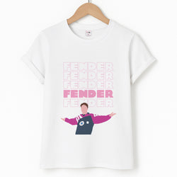Fender Pink Sports Jersey Unisex T-Shirt