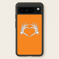 Skeleton Heart Google Pixel 8 Pro Case