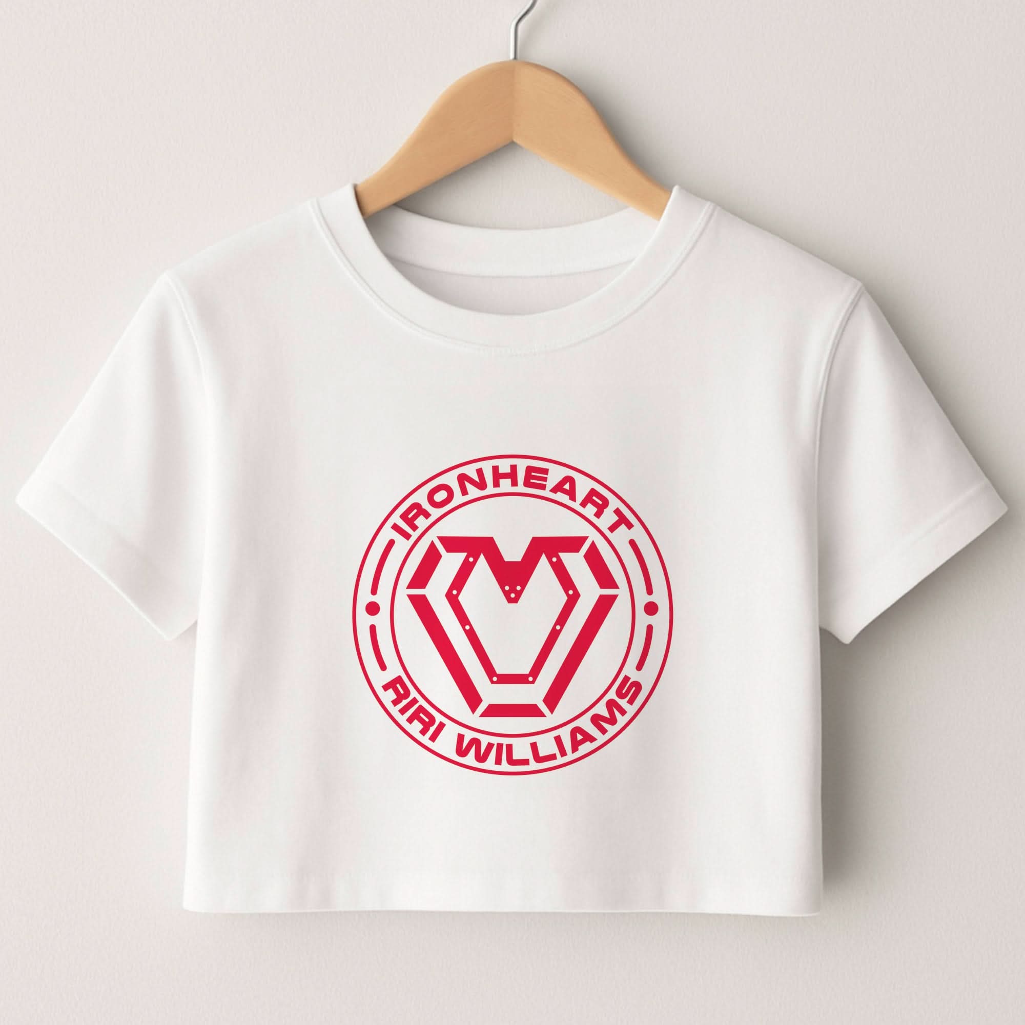 Metal Heart Riri Crop top