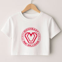 Metal Heart Riri Crop top