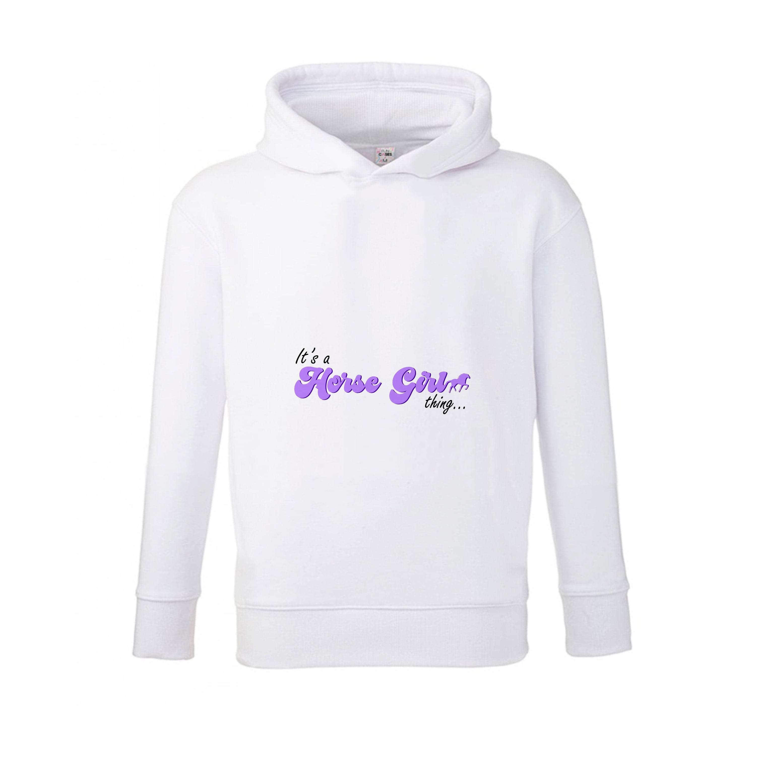 It's A Horse Girl Thing - Horses Kids Hoodie