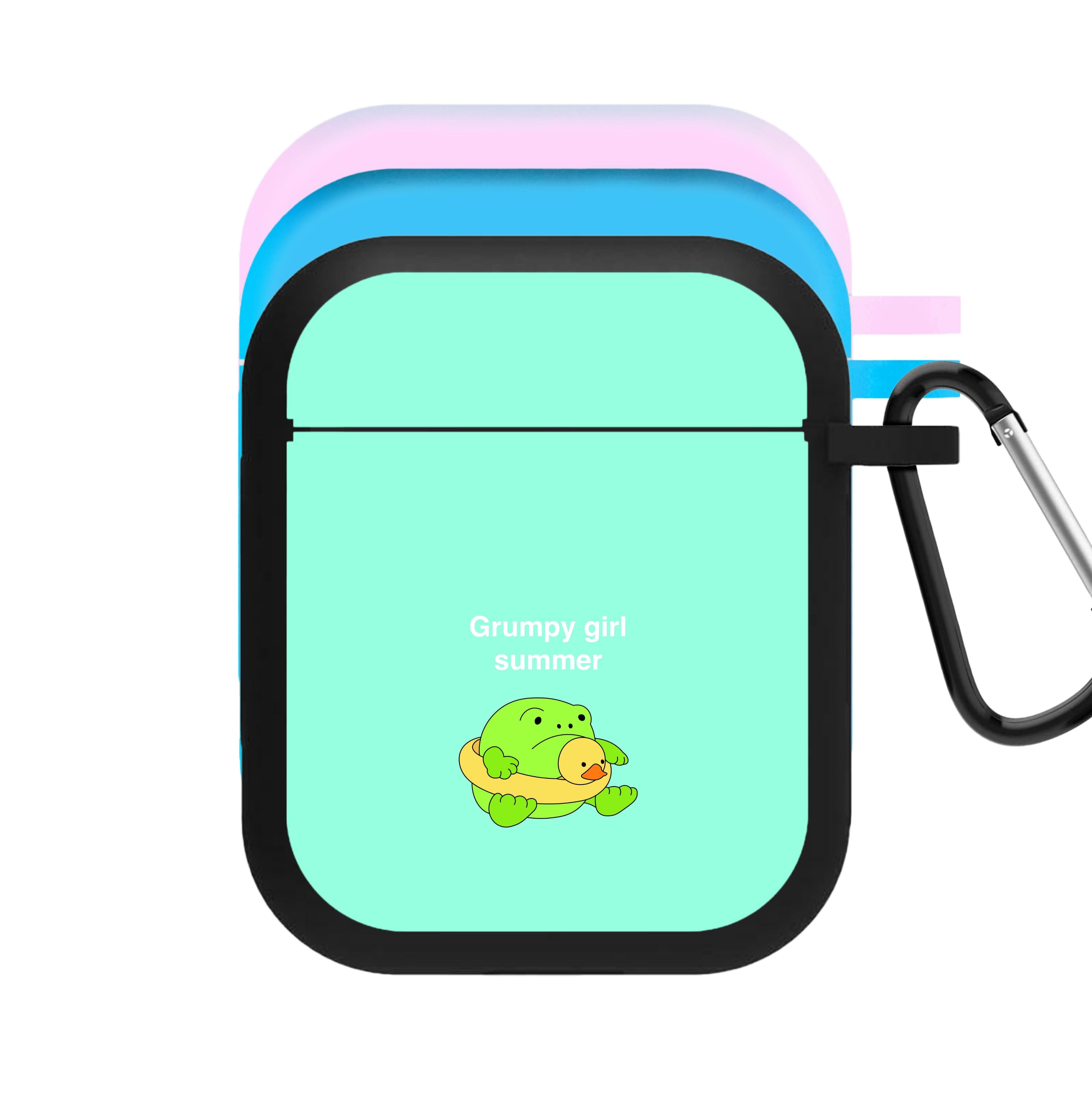 Grumpy Girl Summer - Plushy AirPods Case