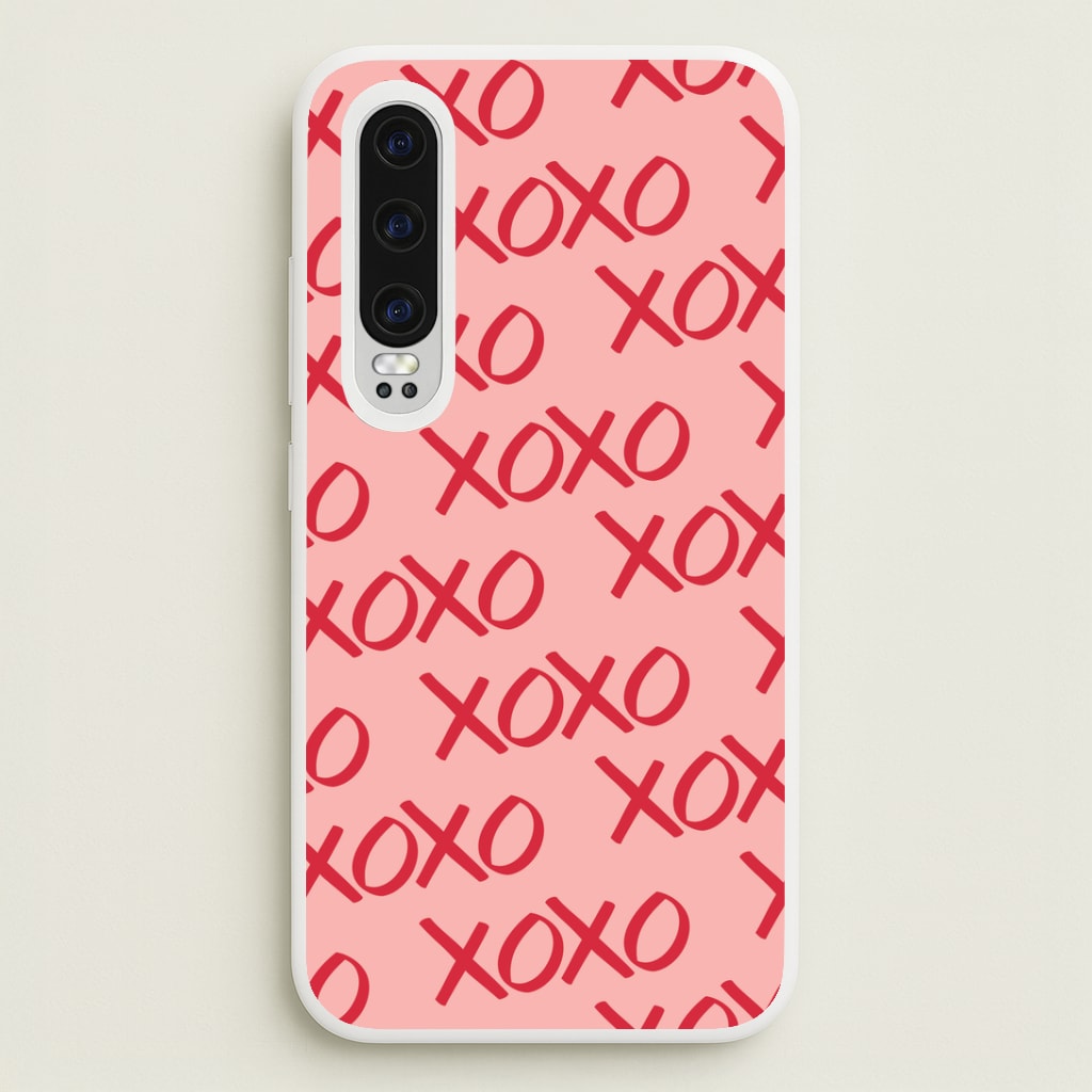 XOXO Pattern Huawei P30 Case