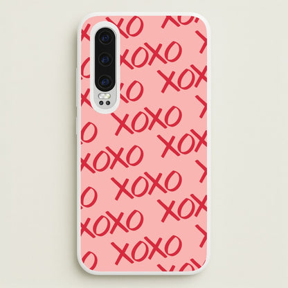 XOXO Pattern Huawei P30 Case