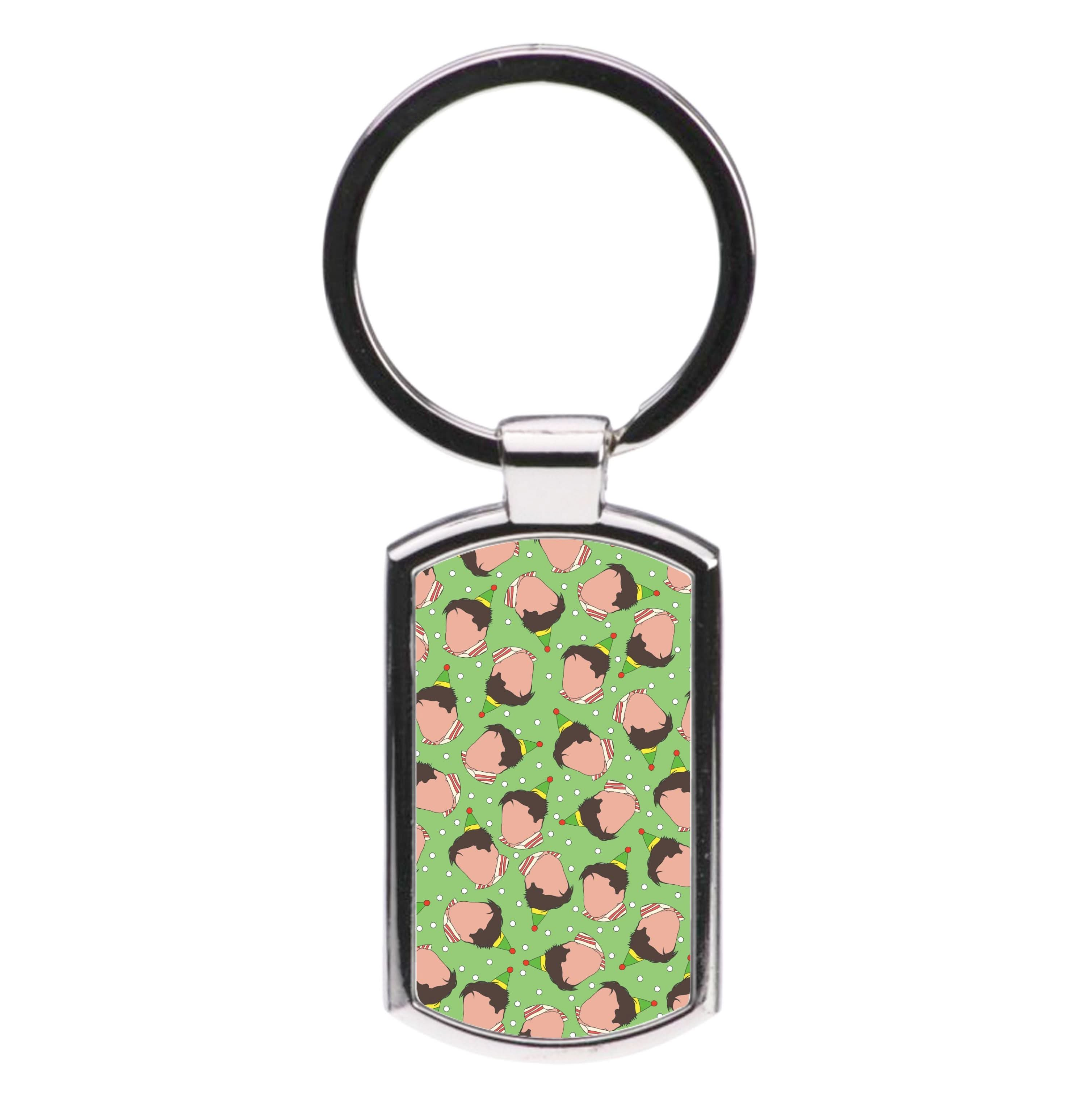 Come Dine Pattern Luxury Keyring