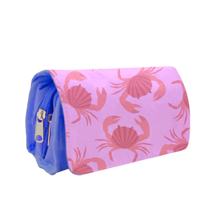 Crab Pattern - Sealife Pencil Case