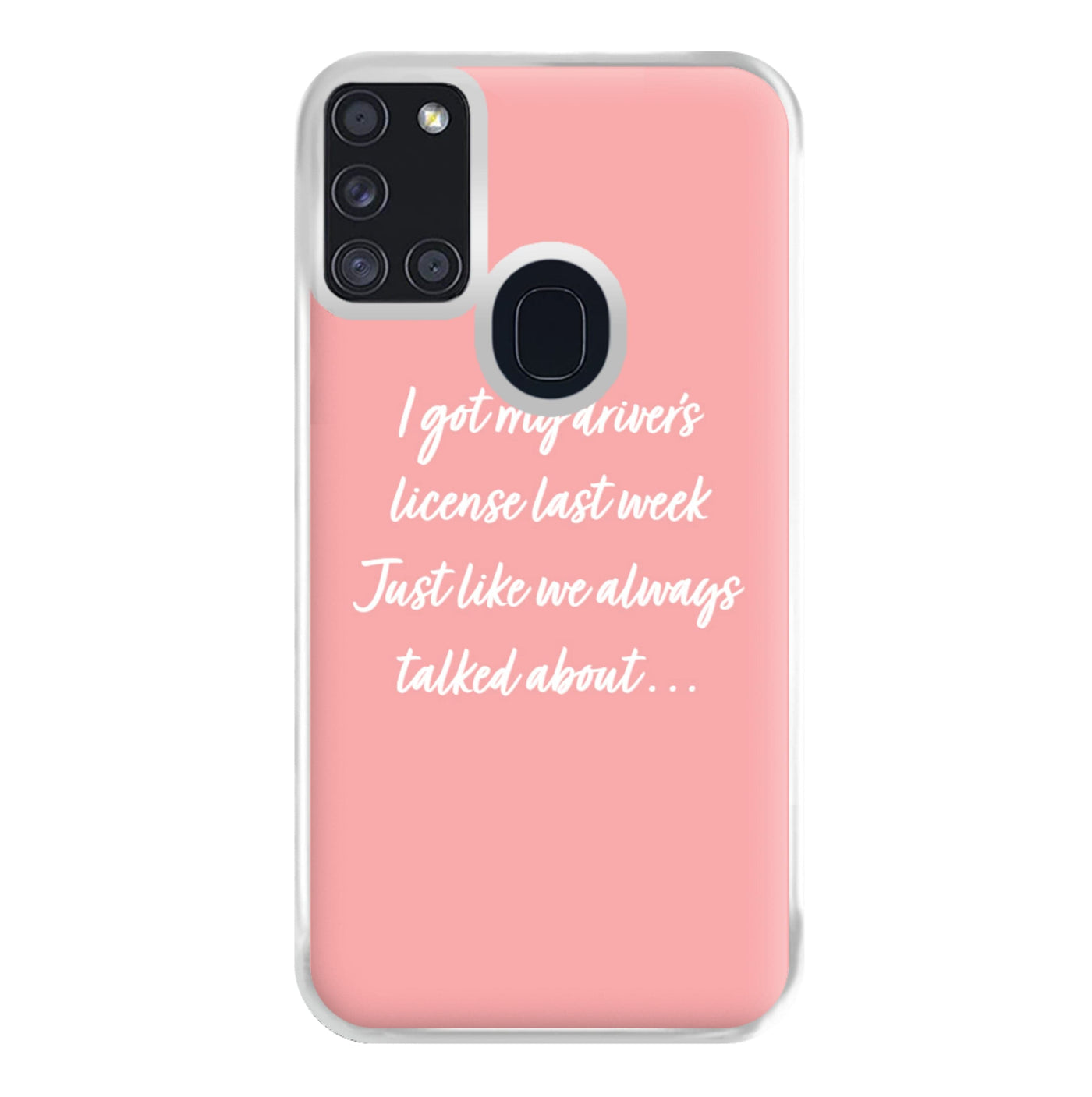 Drivers License Lyrics - Olivia TikTok Phone Case