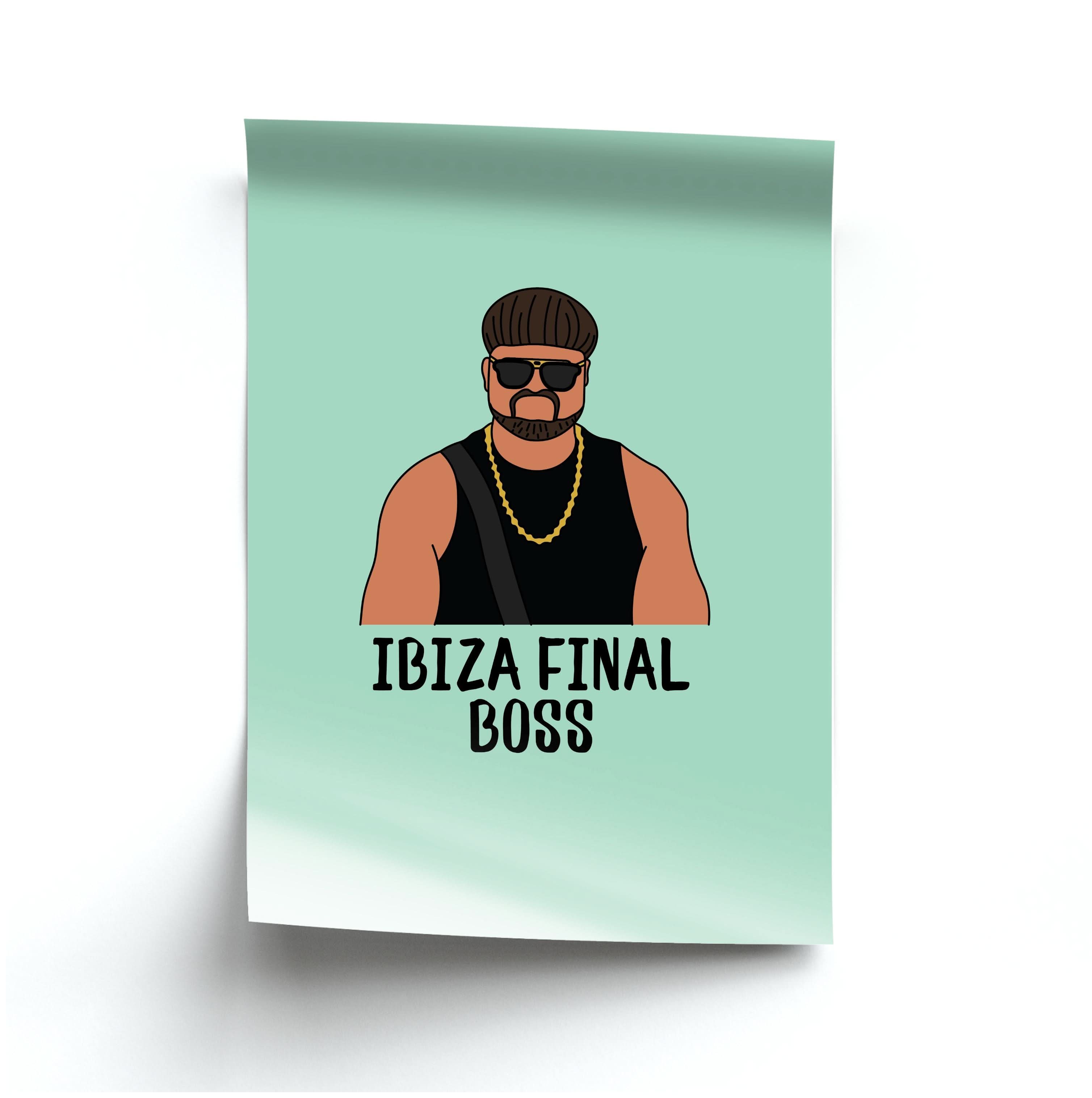 Ibiza Final Boss Poster