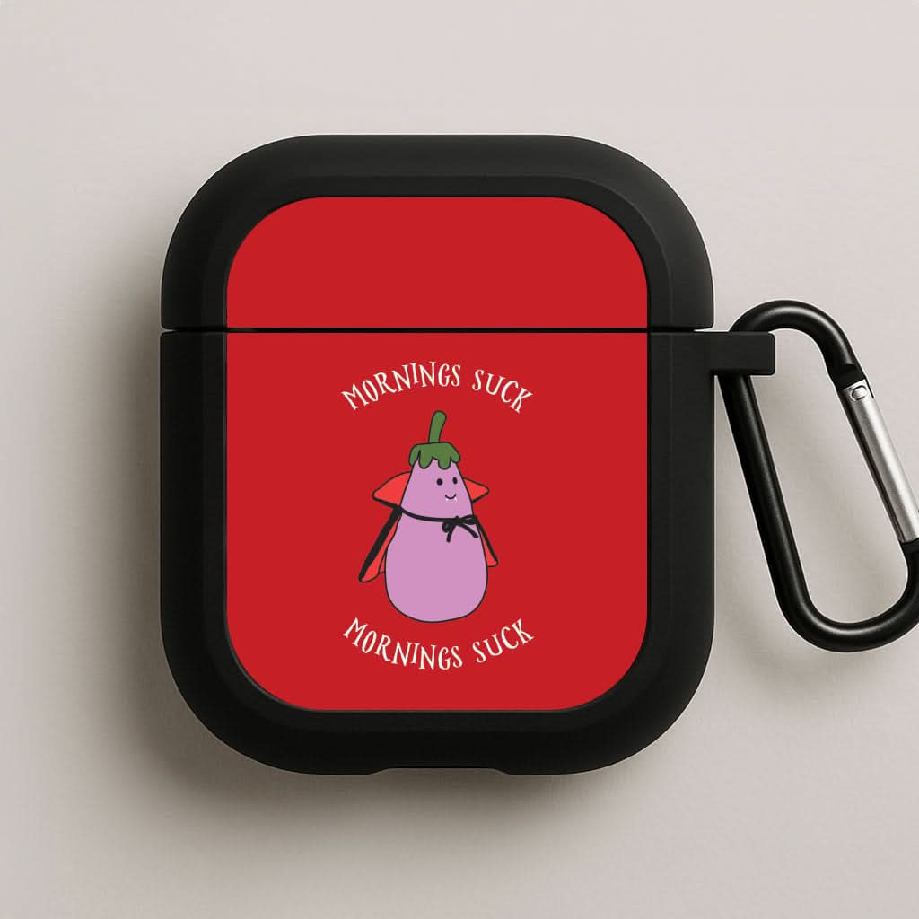 Mornings Suck Plush - Halloween AirPods Case