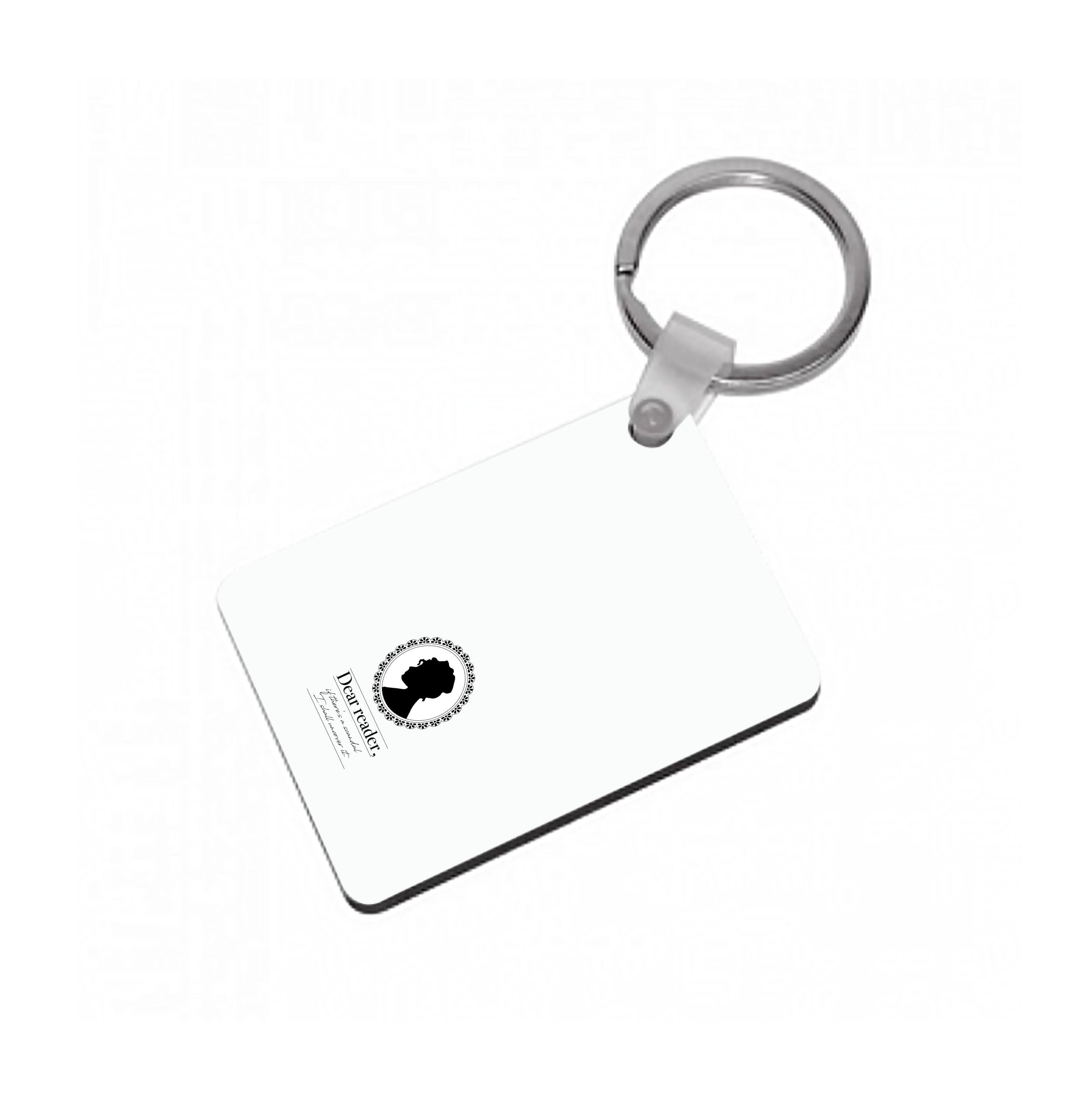 Dear Reader Keyring