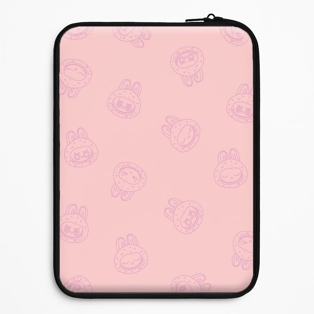 Monsters Outline Pattern II Laptop Sleeve