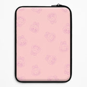 Monsters Outline Pattern II Laptop Sleeve 1