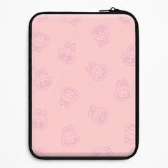Monsters Outline Pattern II Laptop Sleeve