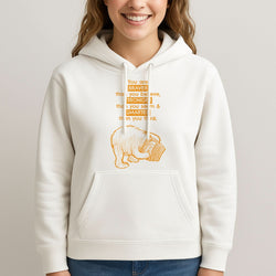 You Are Braver Womans Hooded Sweatshirt