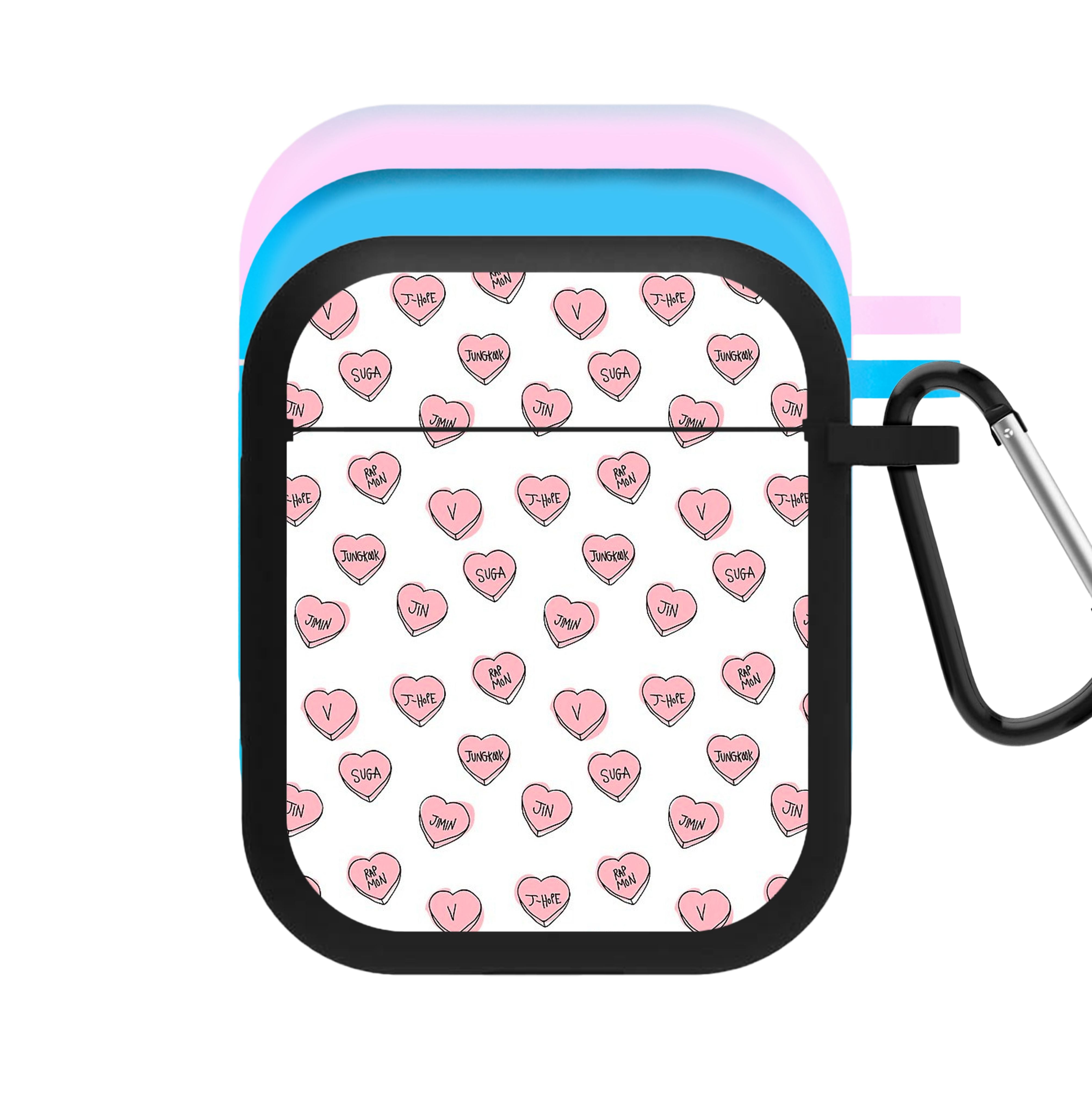 K-Pop Band Hearts AirPods Case