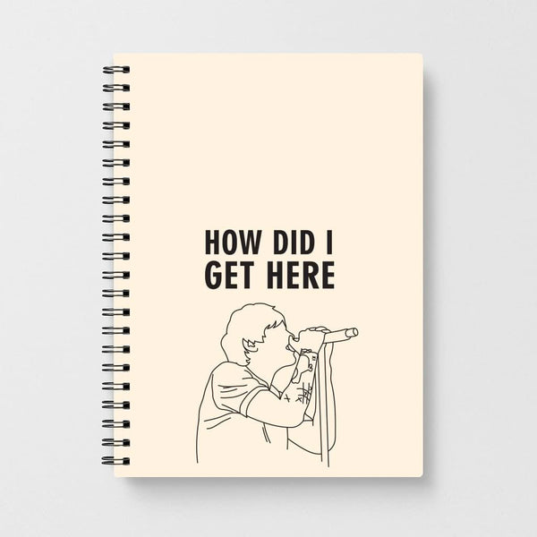 How Did I Get Here Outline Notebook