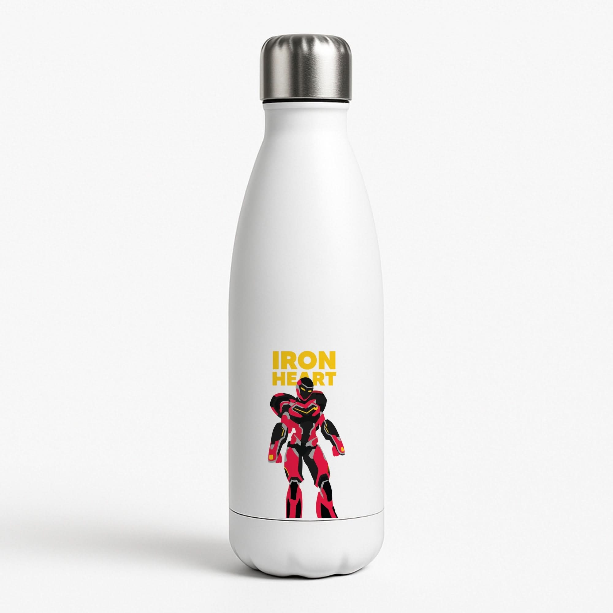 Metal Heart Hero Standing Water Bottle