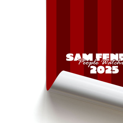 Stripes People Watching 2025 Poster
