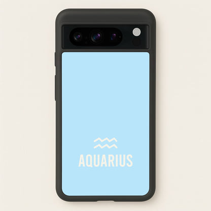 Aquarius Pastel Zodiac Google Pixel 8 Pro Case