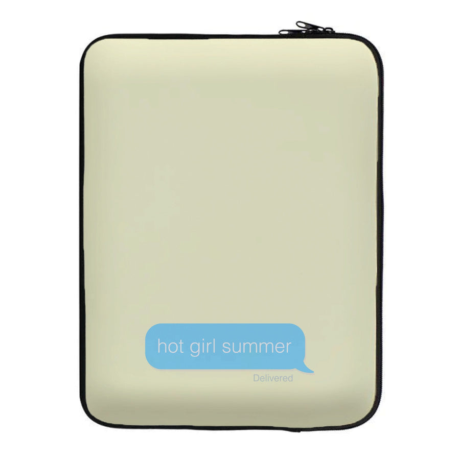 Hot Girl Summer Text - Summer Laptop Sleeve