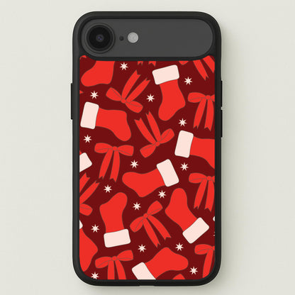 Stockings And Bows Pattern iPhone 17 Air Case