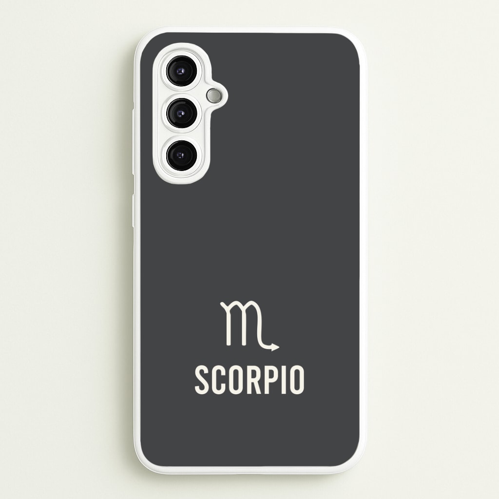 Scorpio Pastel Zodiac Galaxy A14 Case