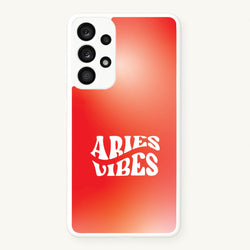 Aries Vibes Gradient Zodiac Galaxy A53 Case