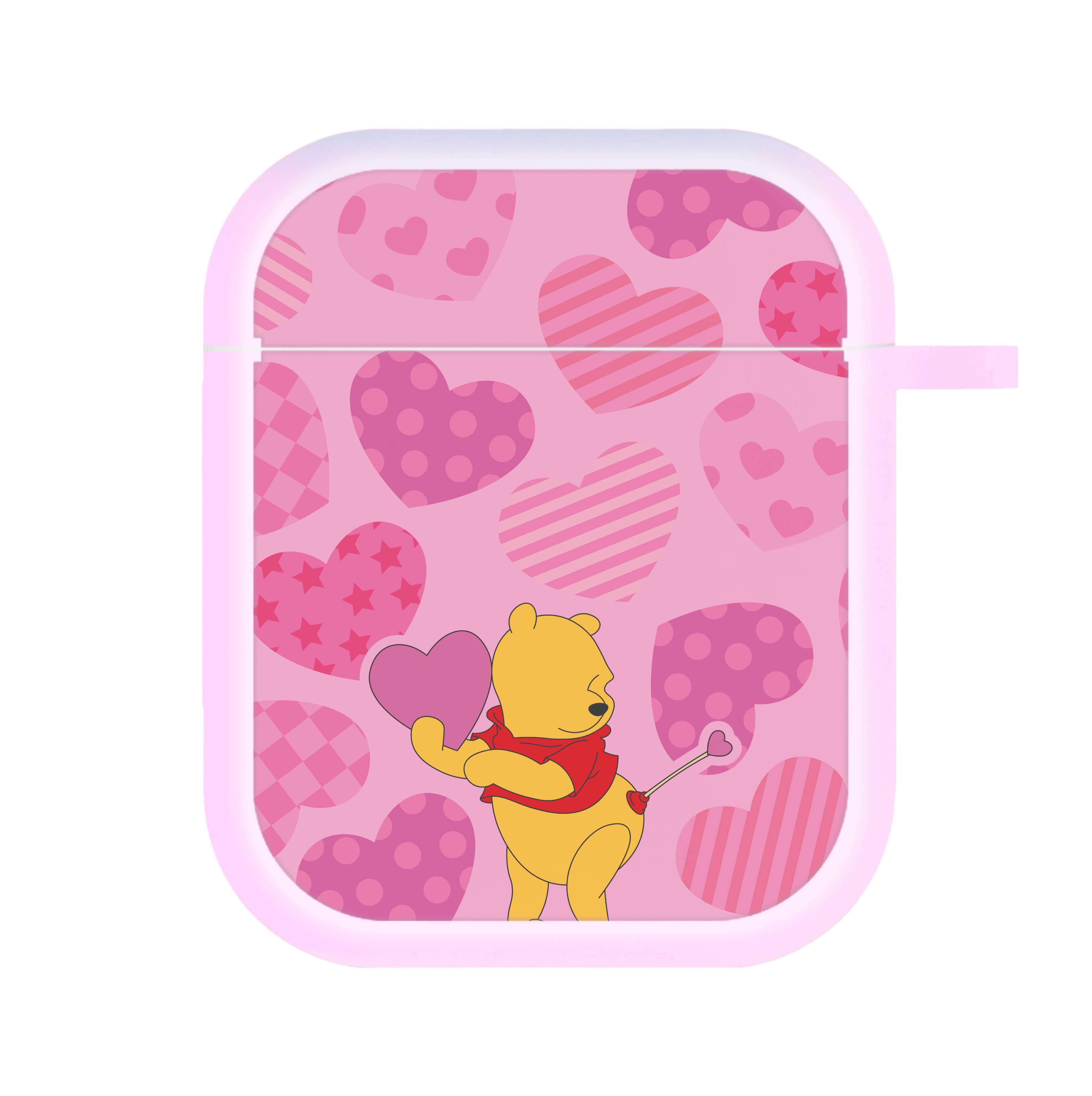 Cupid Pooh Valentine's AirPods Case