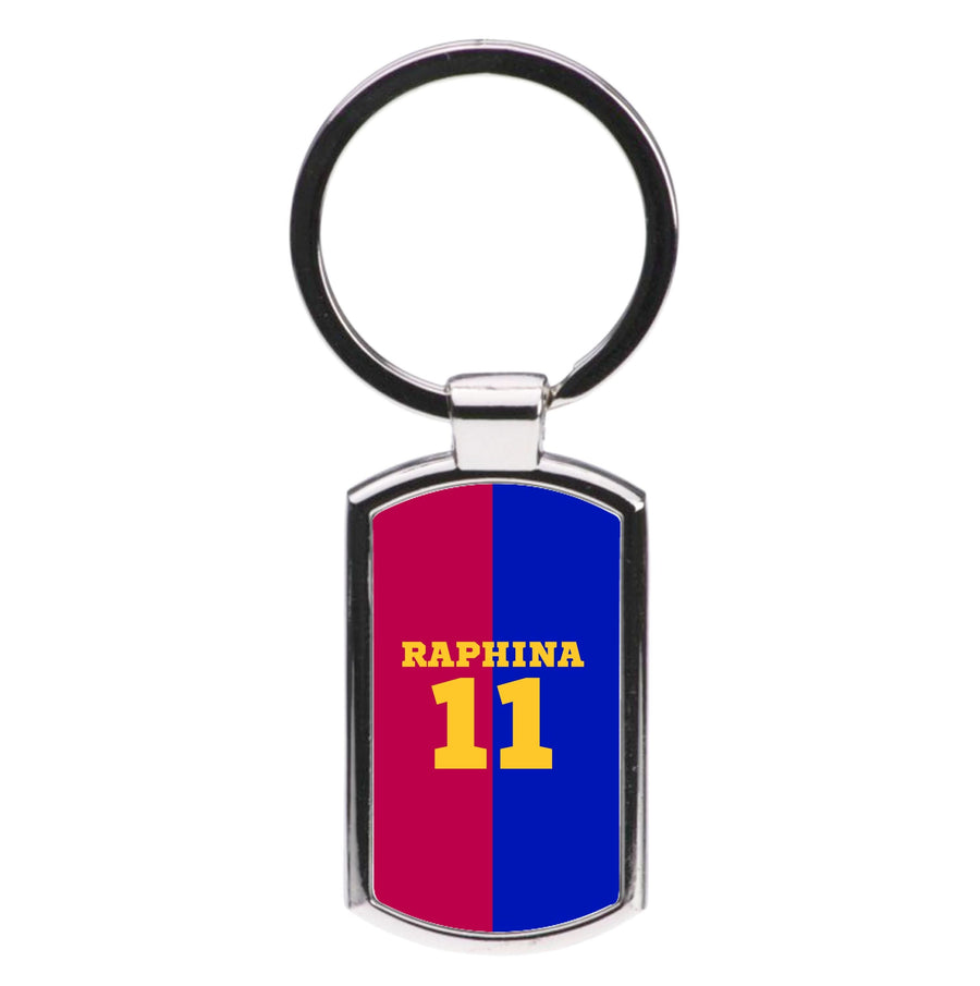 Red And blue Luxury Keyring