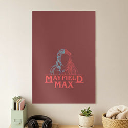 Blue And Red Max Poster