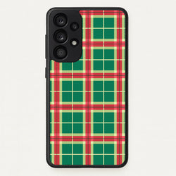 Red And Green Tartan II Christmas Pattern Galaxy A33 Case
