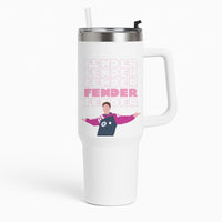 Fender Pink Sports Jersey Tumbler