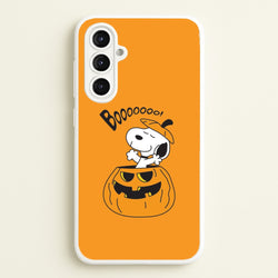Cartoon Beagle Pumpkin Galaxy A16 Case