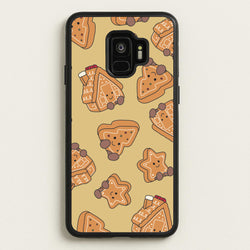 Gingerbread Plushies Pattern Galaxy S9 Case