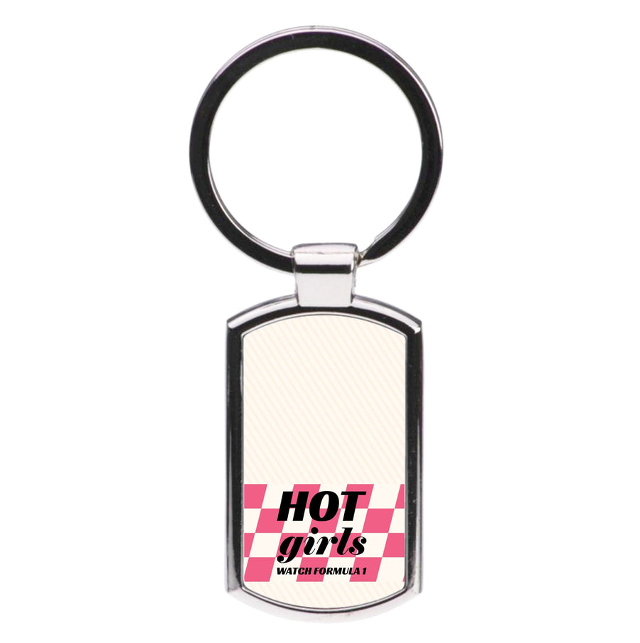 Hot Girls Watch Formula One Luxury Keyring